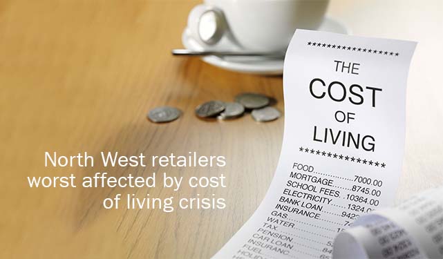 North West retailers worst affected by cost of living crisis Umbrella insolvency web