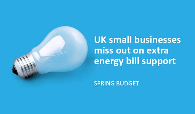 UK small businesses miss out on extra energy bill support web umbrella insolvency